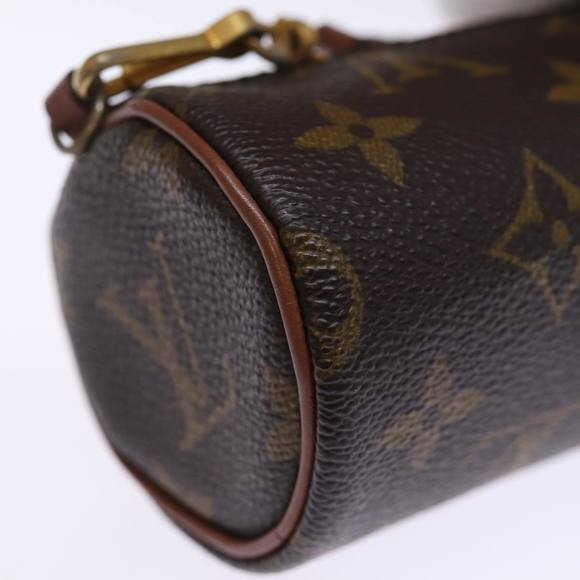 LOUIS VUITTON Monogram Papillon Pouch LV Auth 75515 - Picture 15 of 16